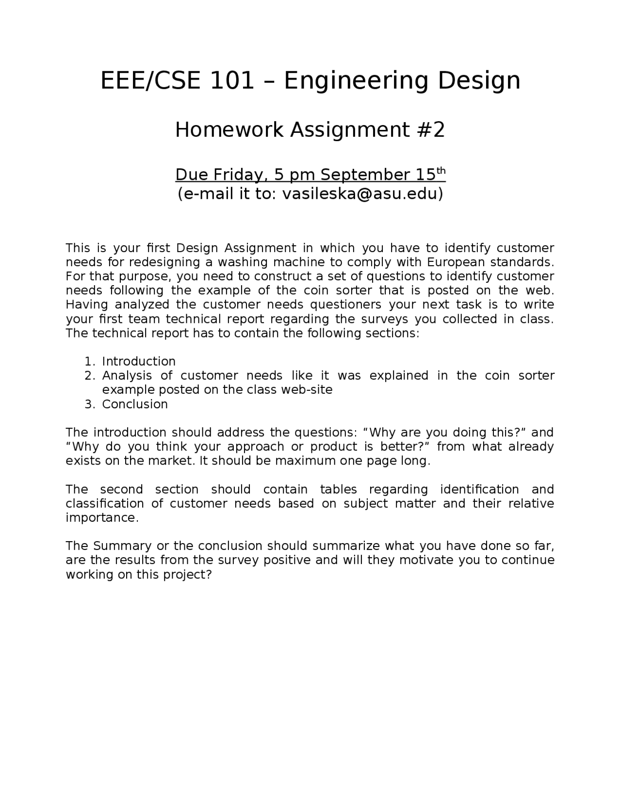 Homework 2 - Introduction to Computer Science and Engineering | CSE 101 ...