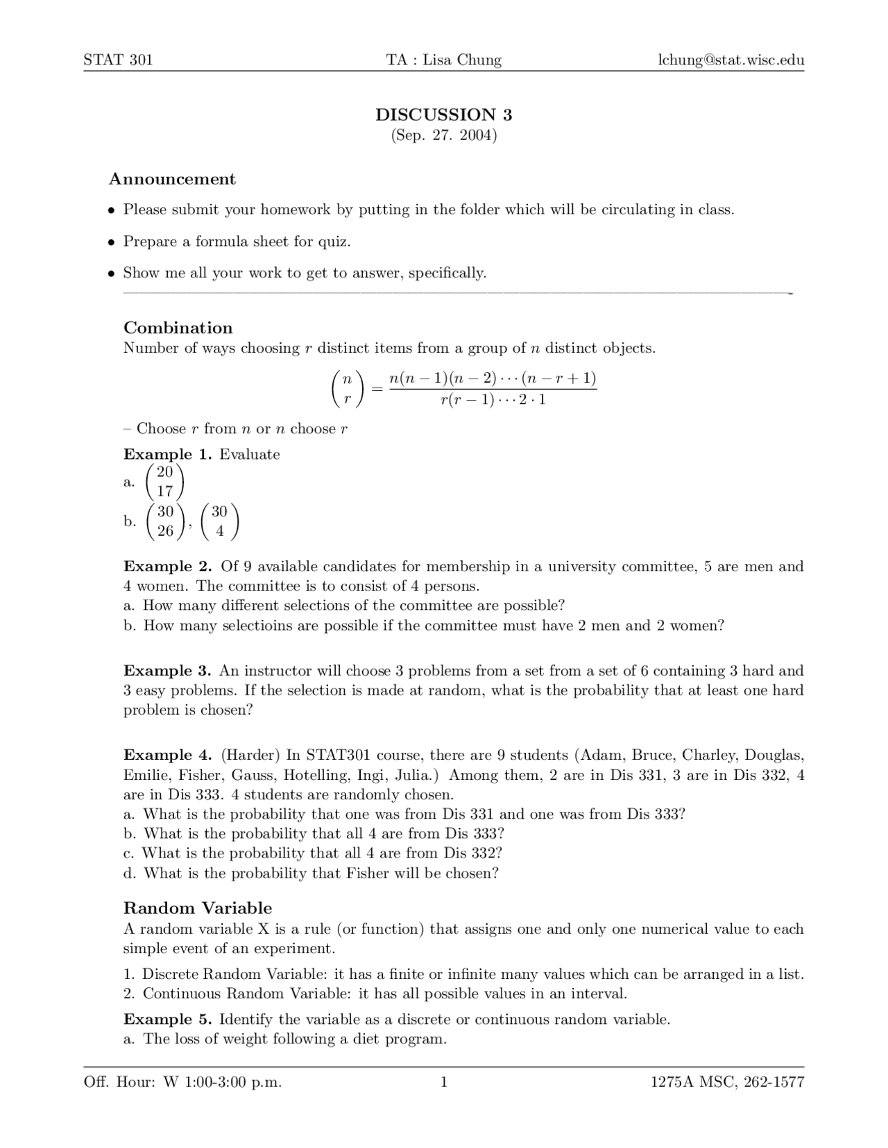 6 Solved Examples on Introduction to Statistical Methods | STAT 301 ...