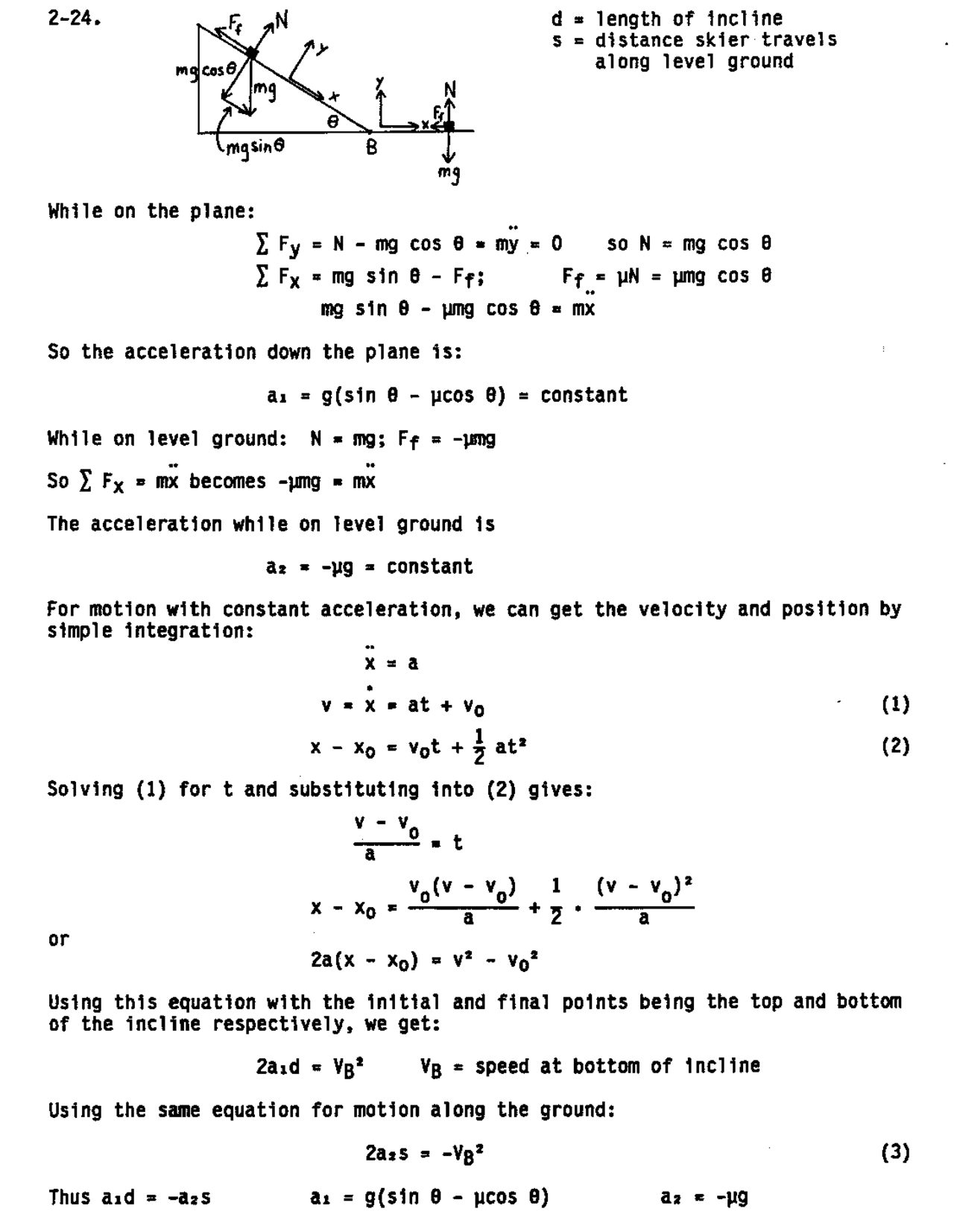 Physics Homework Help Homework 3 with Solutions - Mechanics | PHYSICS 311 - Docsity