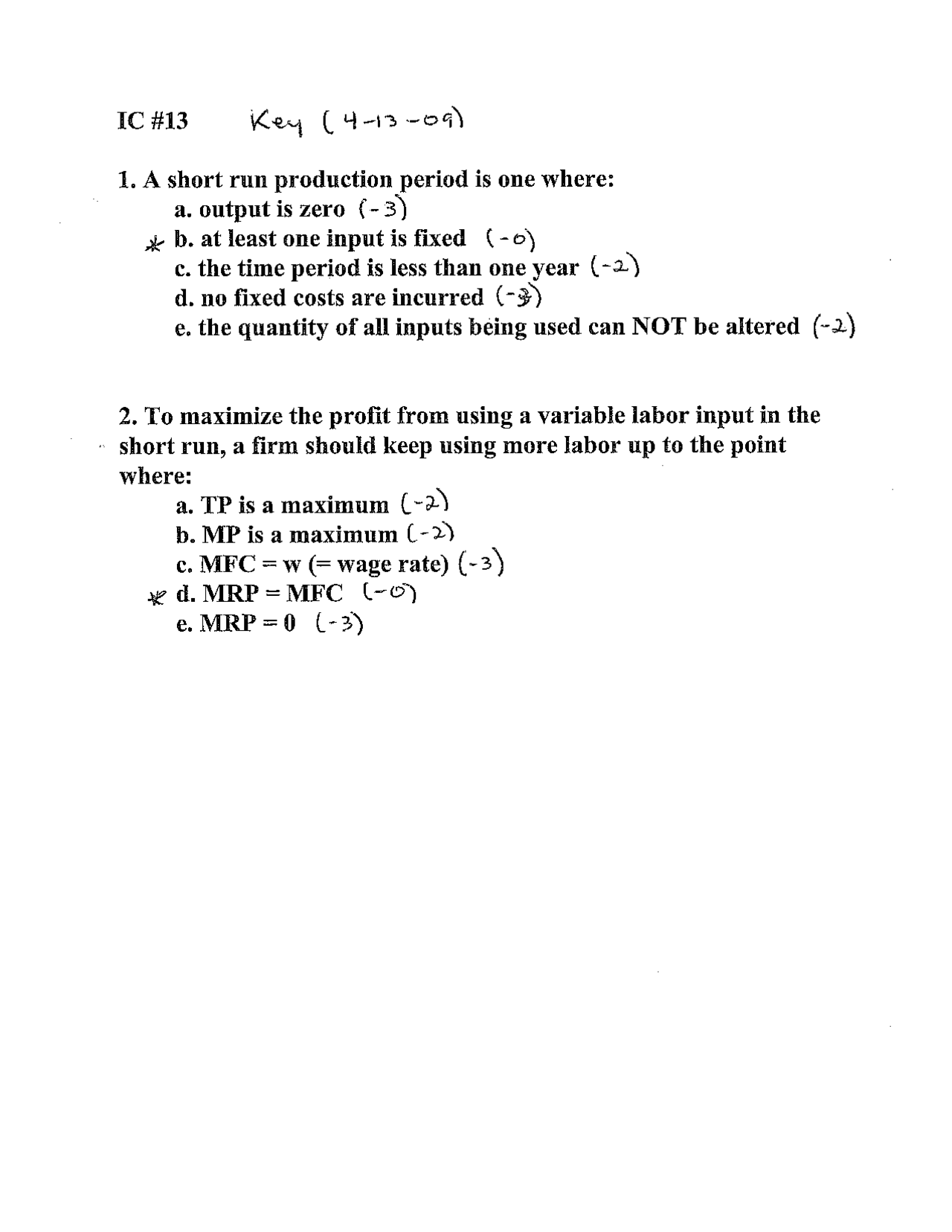 Practice Problems with Solution Key - Principles of Microeconomics ...