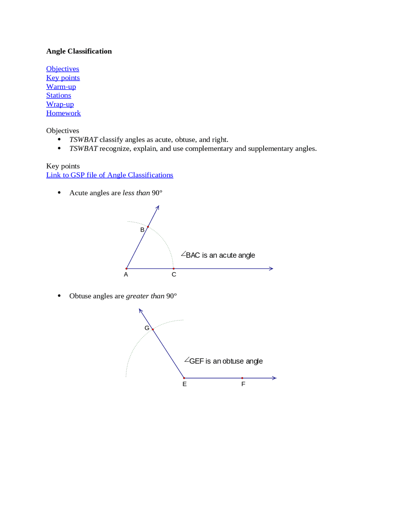 Angle Classification - Technology and Secondary School Mathematics ...
