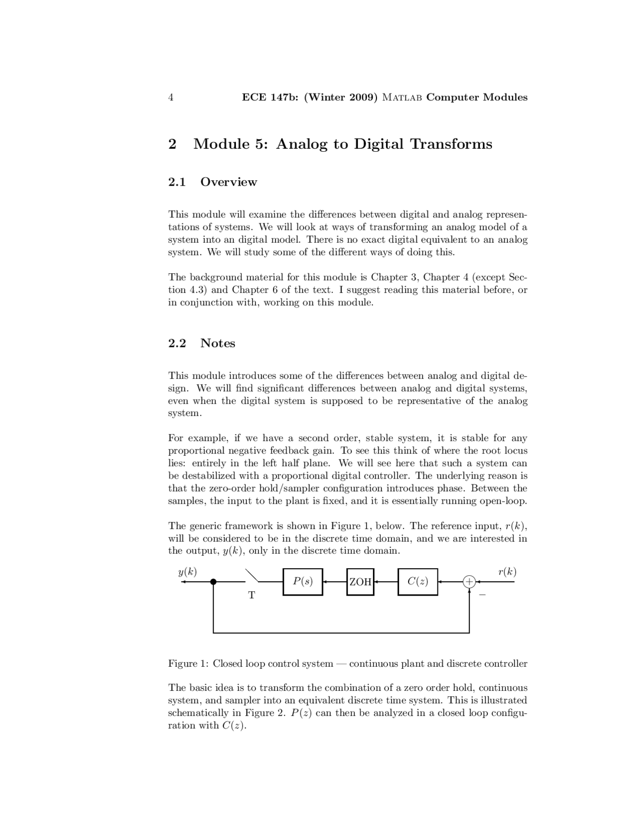 Analog to Digital Transforms: Understanding the Differences in Matlab ...