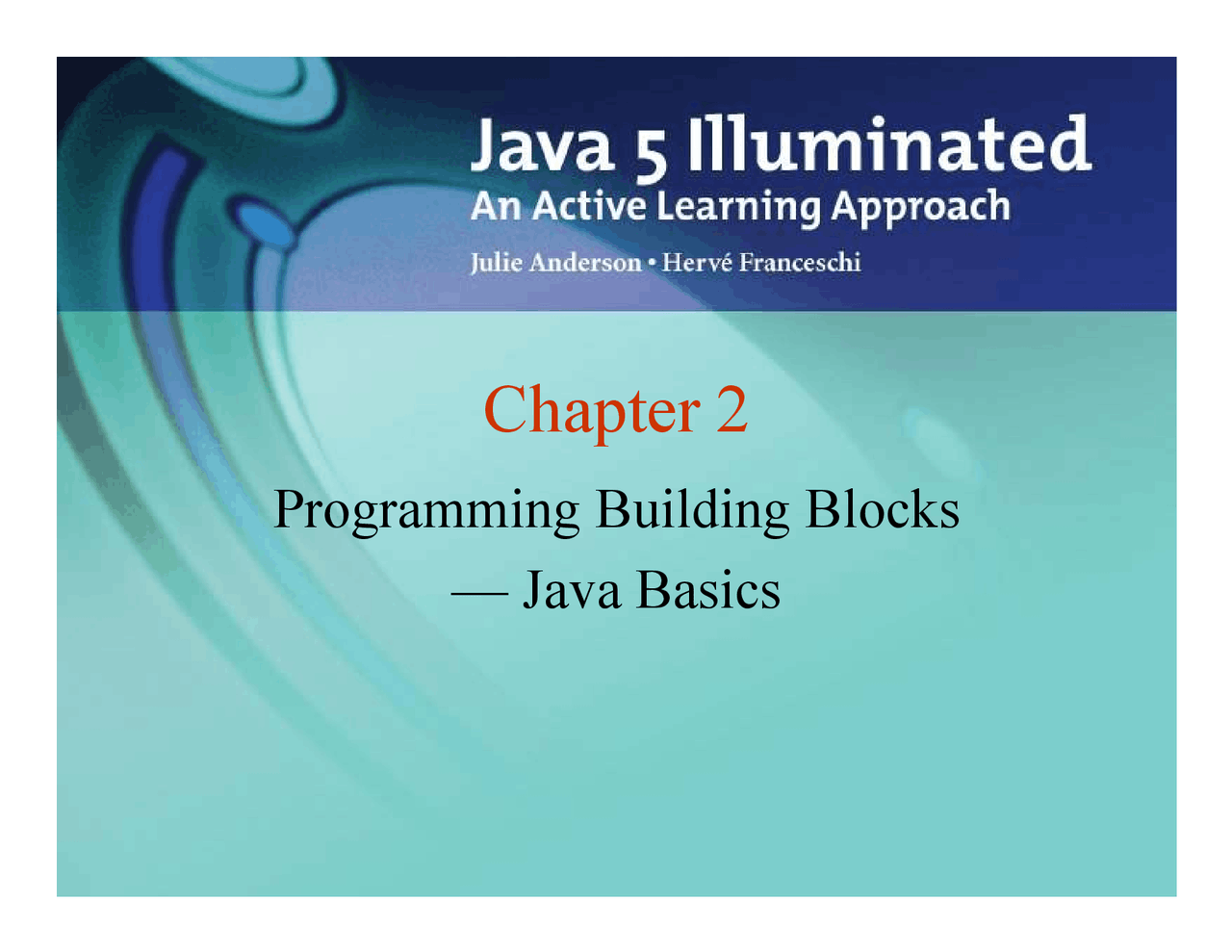 Programming Building Blocks - Lecture Slides | COP 2250 - Docsity