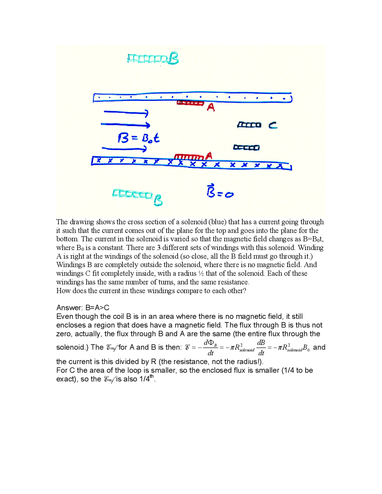 Practice Questions with Answers - General Physics II | PHYS 408 - Docsity