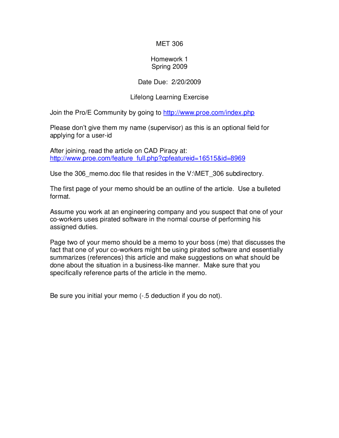 Homework 1 Lifelong Learning Exercise - Computer-Aided Design | MET 306 ...