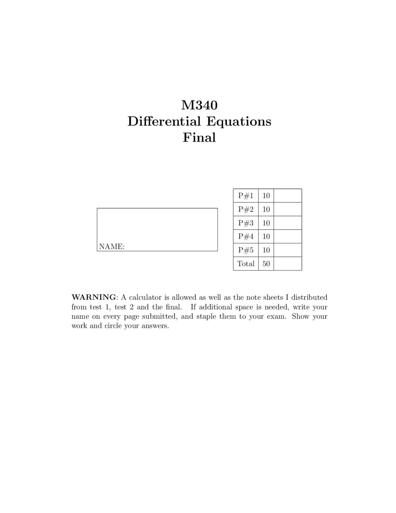 NEWEST ORDINARY DIFFERENTIAL EQUATIONS QUESTIONS visual data 3