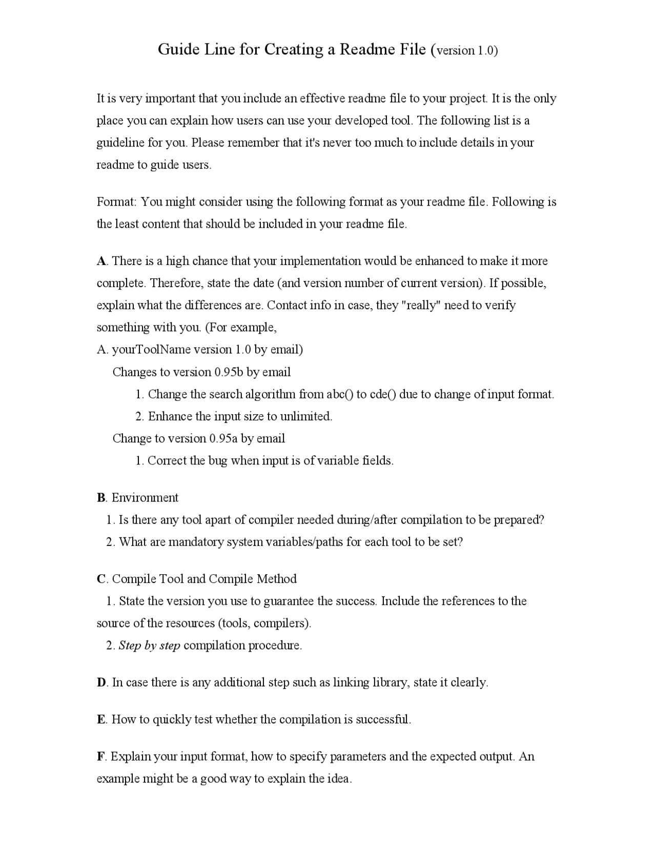 Readme File System Example Creating a Readme File - Advanced Database Systems - Outline | COP 6731 ...