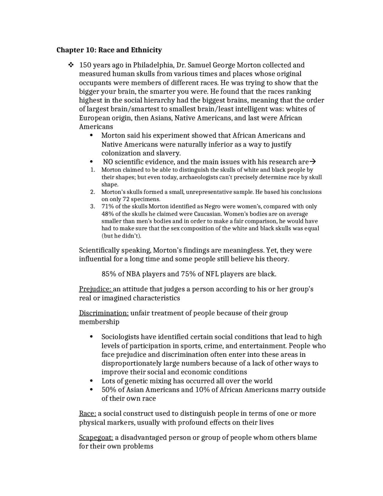 Race and Ethnicity - Introduction to Sociology Principles, Notes | 034 ...