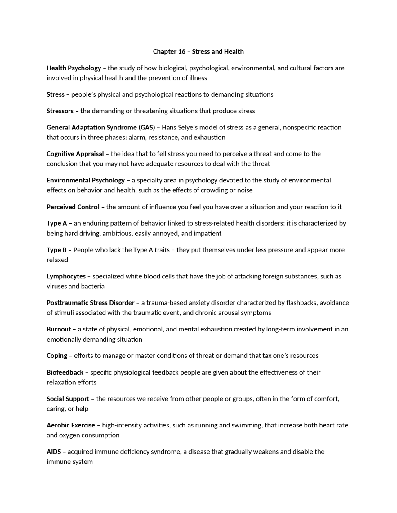 Stress and Health: Understanding the Impact of Stressors on Physical ...
