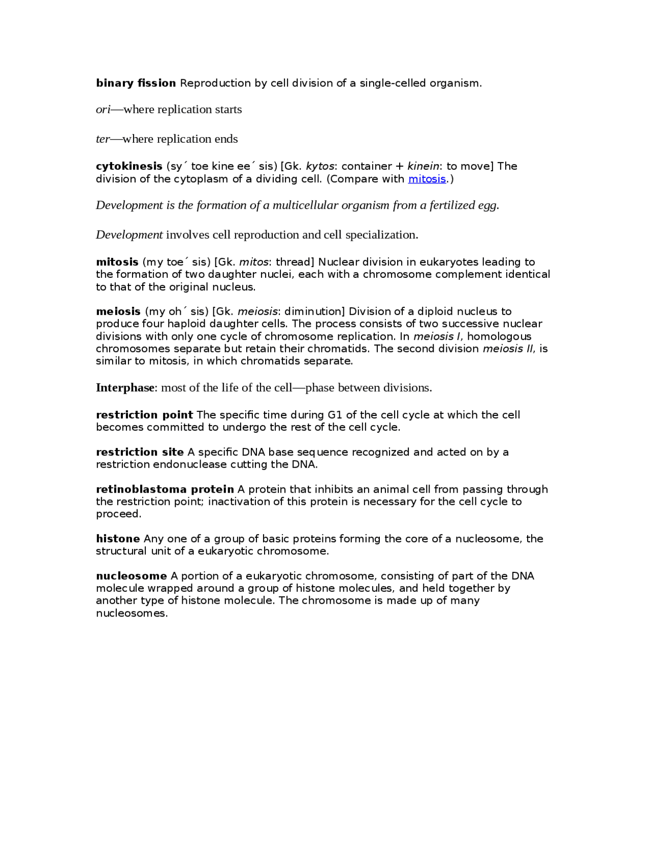 Lecture Notes on Principles of Biology I | BIOL 1107 | Study notes ...