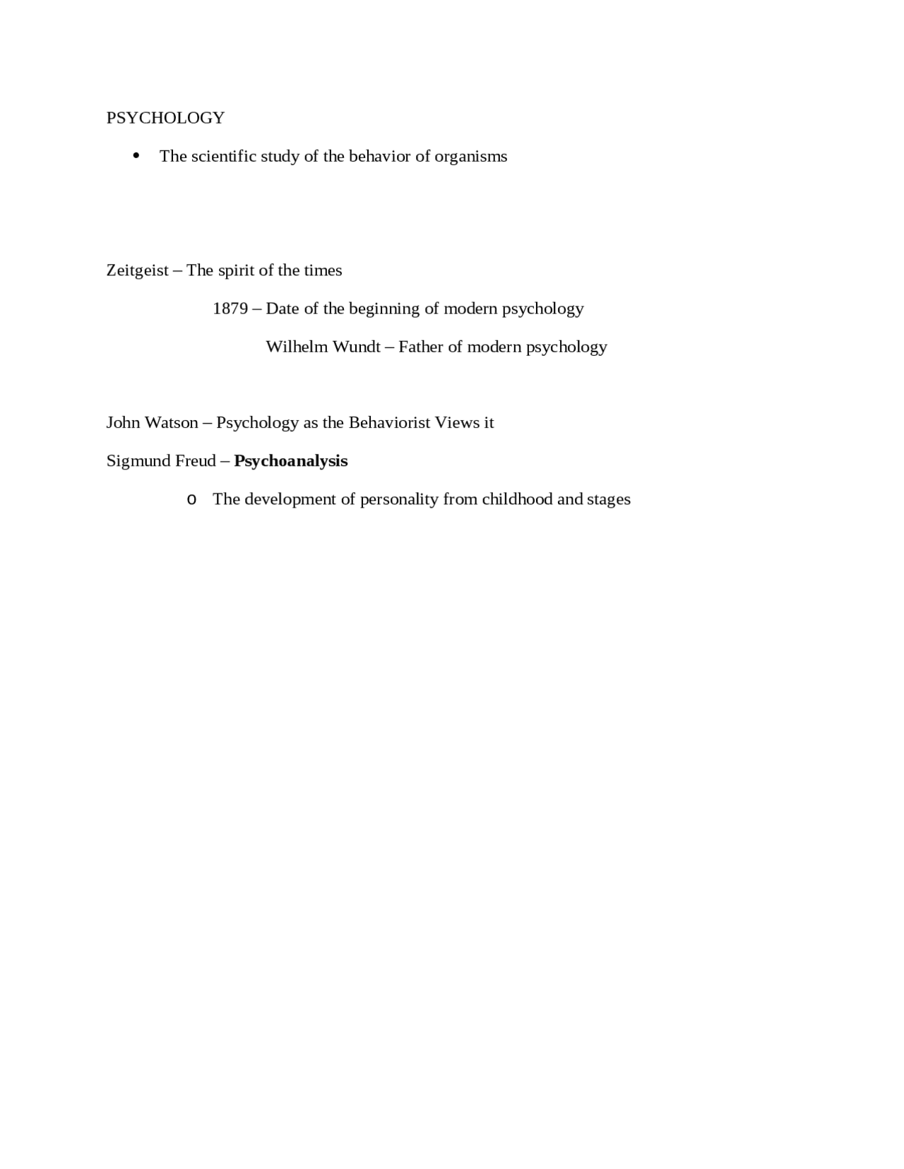 The Scientific Study Of The Behavior Of Organisms Psychology Docsity The Scientific Study Of The Behavior Of Organisms Psychology Docsity