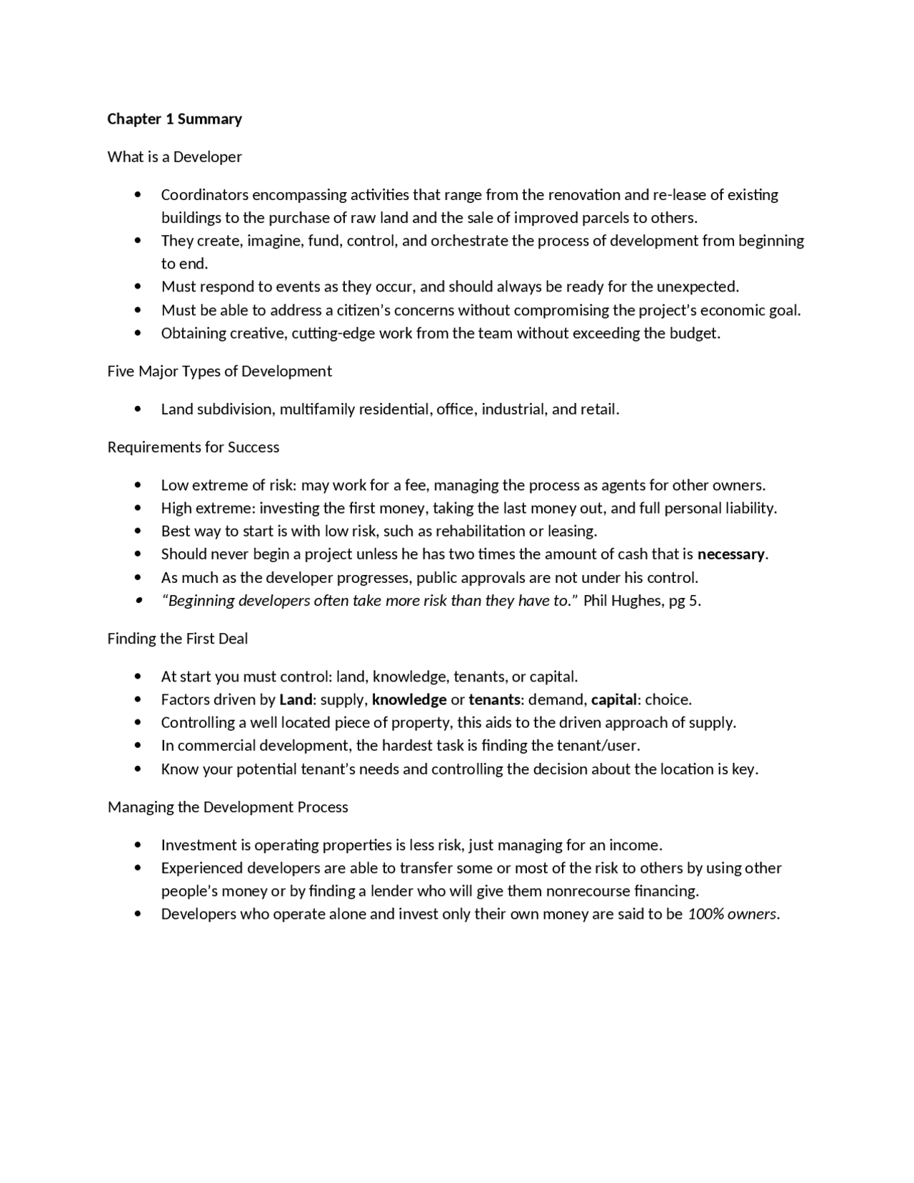 What is Developer - Study Guide | BC 3124 - Docsity