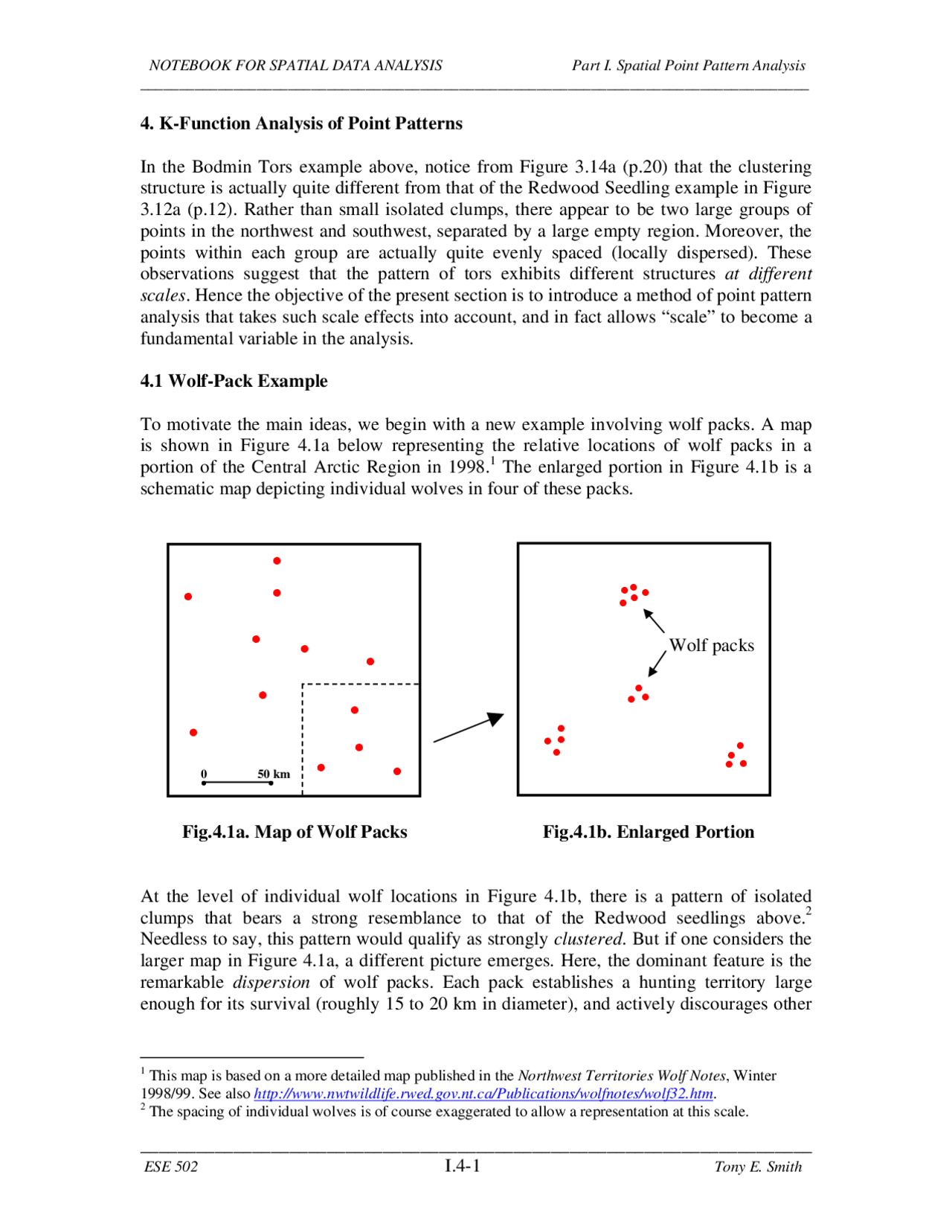 Notes on Function Analysis of Point Patterns | ESE 502 - Docsity