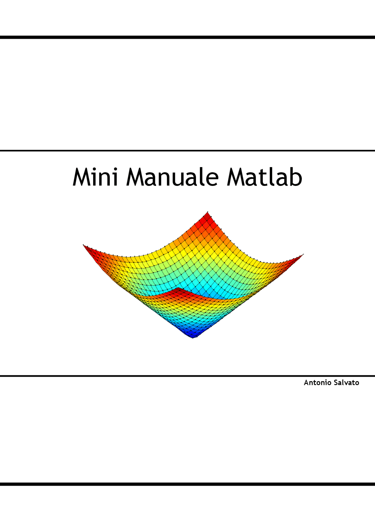 Mini manuale Matlab - Docsity