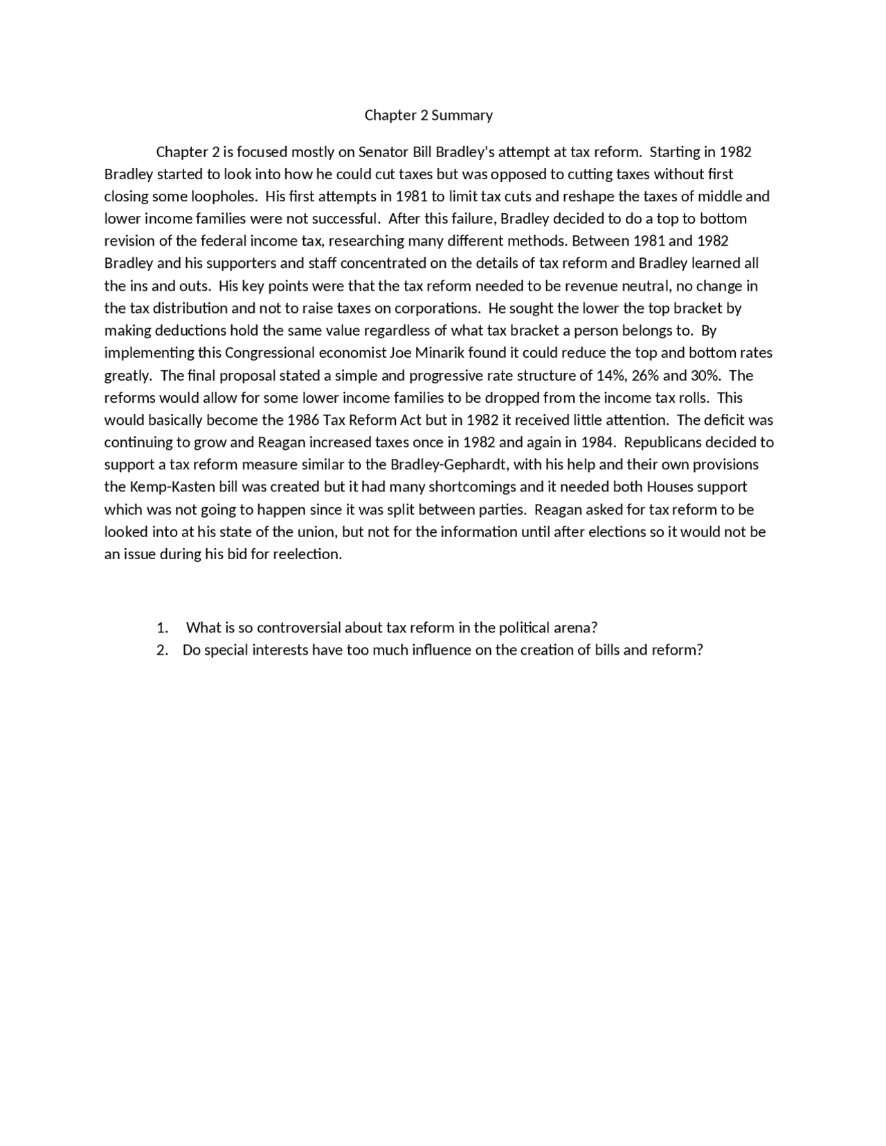 GucciGulch Chapter 2 Summary Lecture Notes POLI 100 Docsity