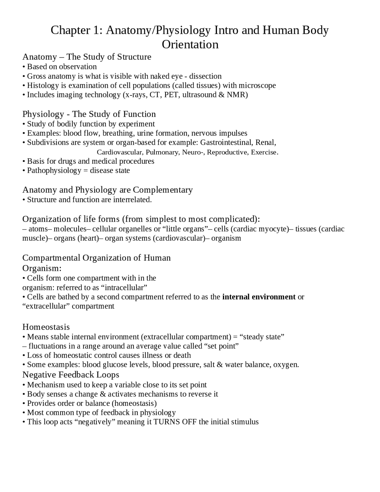 Nus Nursing Notes Anatomy And Physiology I Nur1117 Hobbies Toys Books Magazines Assessment Books On Carousell