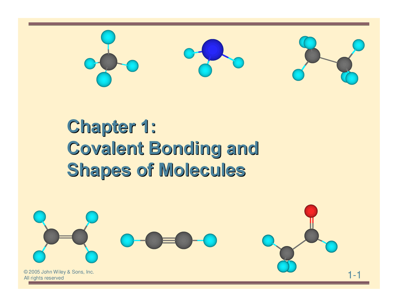 Slides on Covalent Bonding and Shapes of Molecules | CHM 231 - Docsity