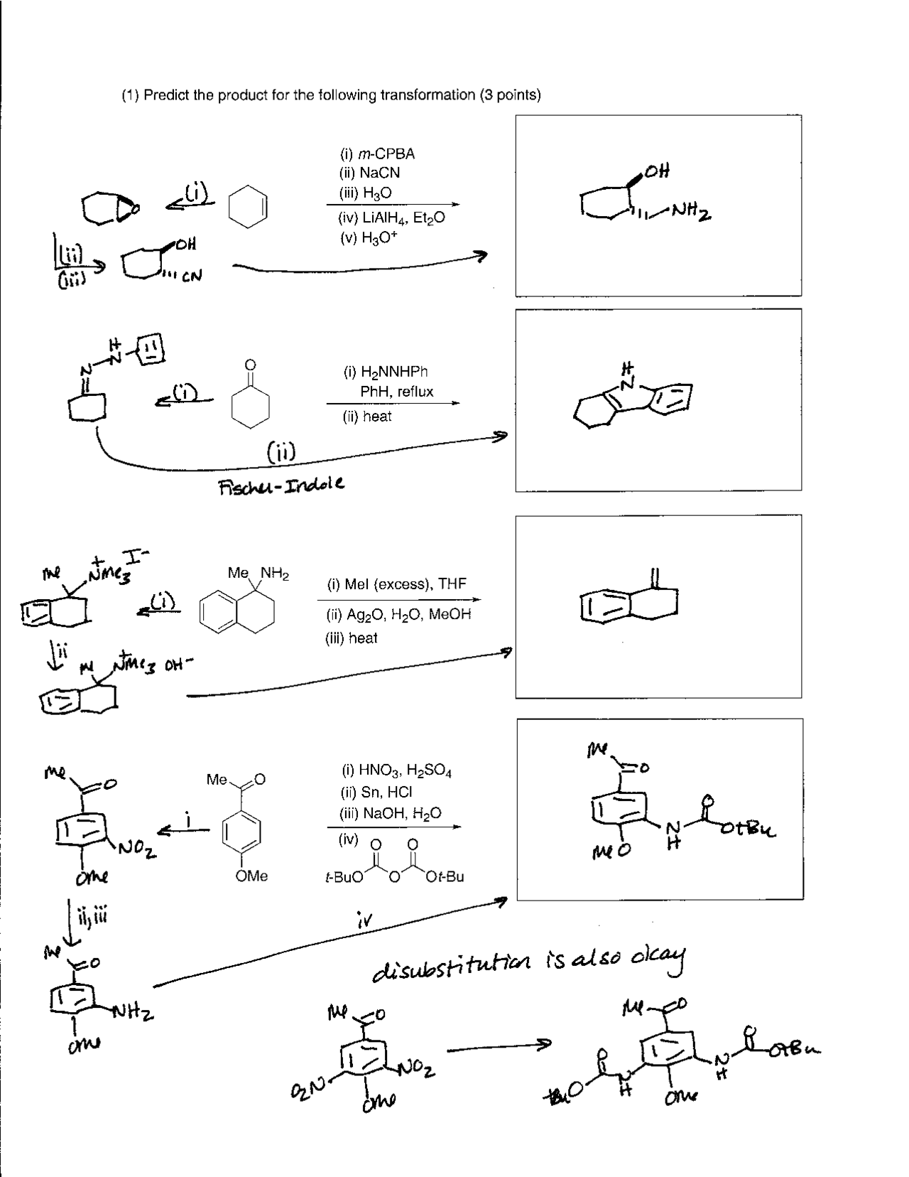 Organic Chemistry II - Quiz 9 with Answers | CHEM 234 | Quizzes Organic ...