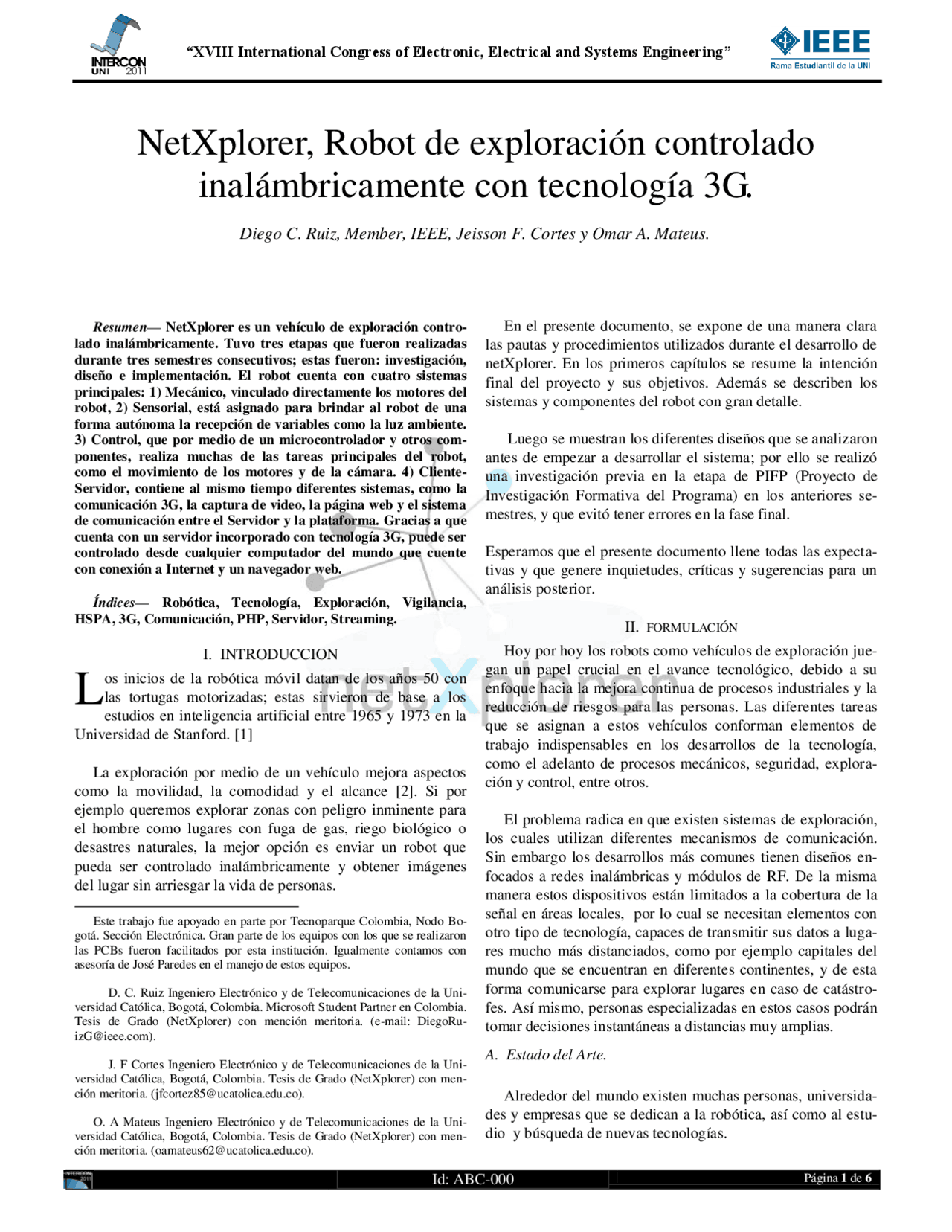 Paper Intercom - Engineering 1 - Introduction | - Docsity