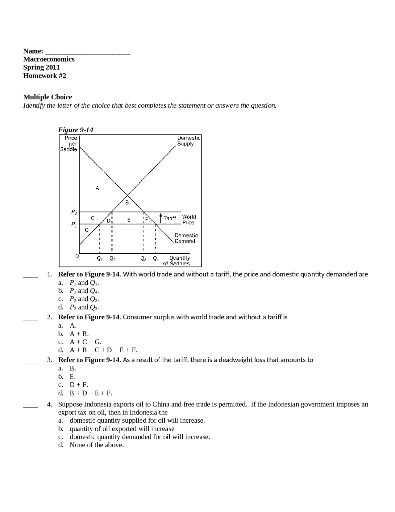 Exam 2 Review Paper Principles Of Macroeconomics ECON 2105 Docsity Exam 2 review paper principles of macroeconomics econ 2105 docsity