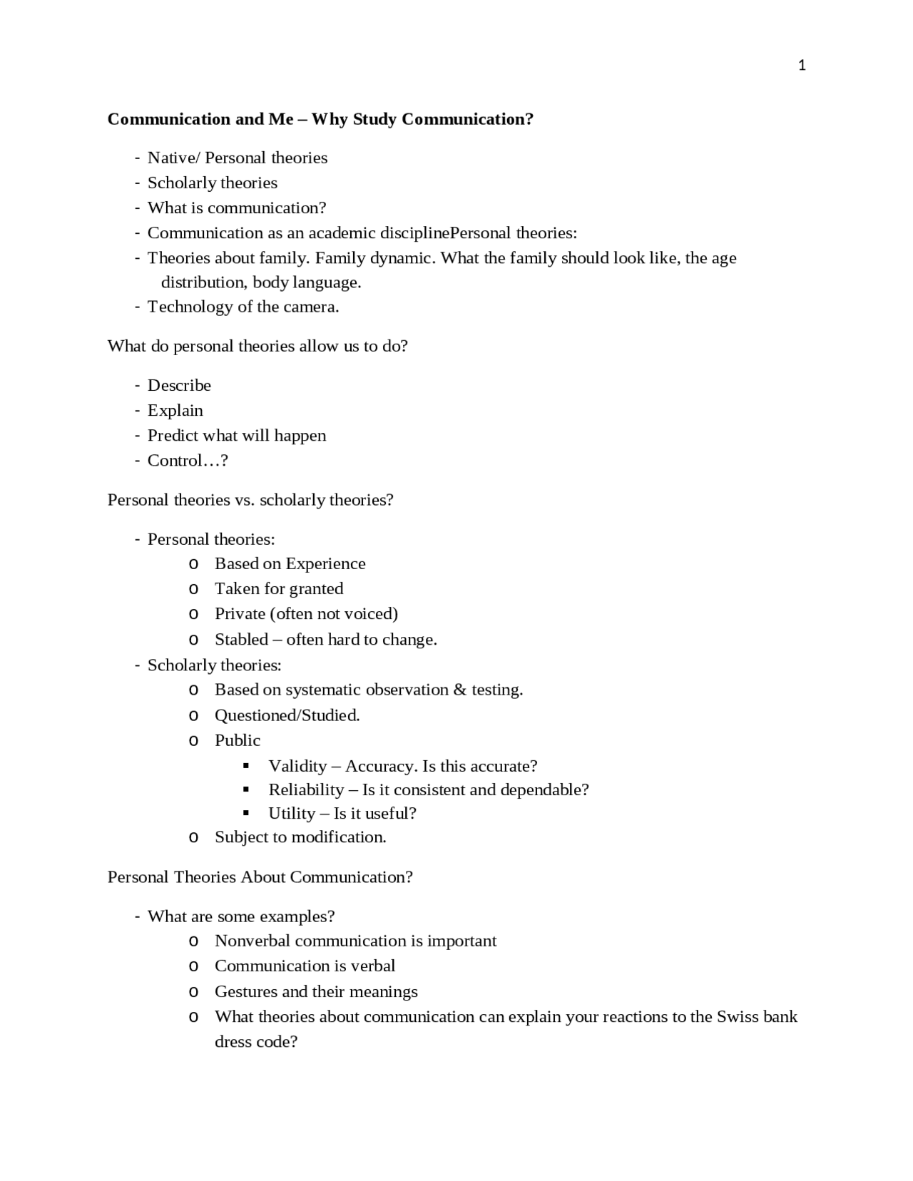 Why Study Communication - Introduction to Communication and Information ...