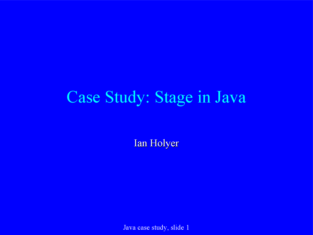JAVA Programming, Case Study - Computer Science | Study notes Computers ...