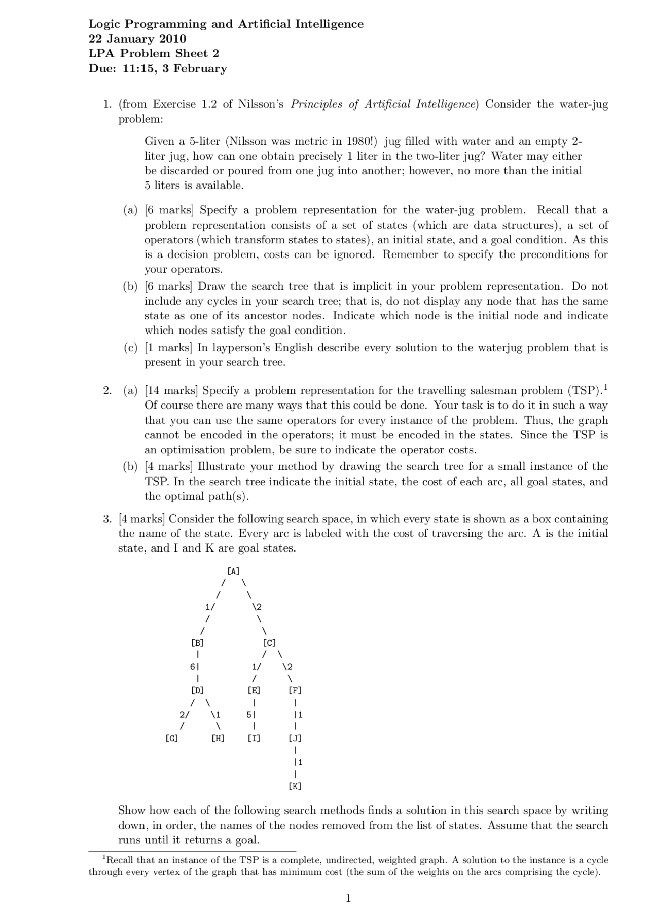 Logic Programming and Artifical Intelligence, Lecture Notes - Computer ...