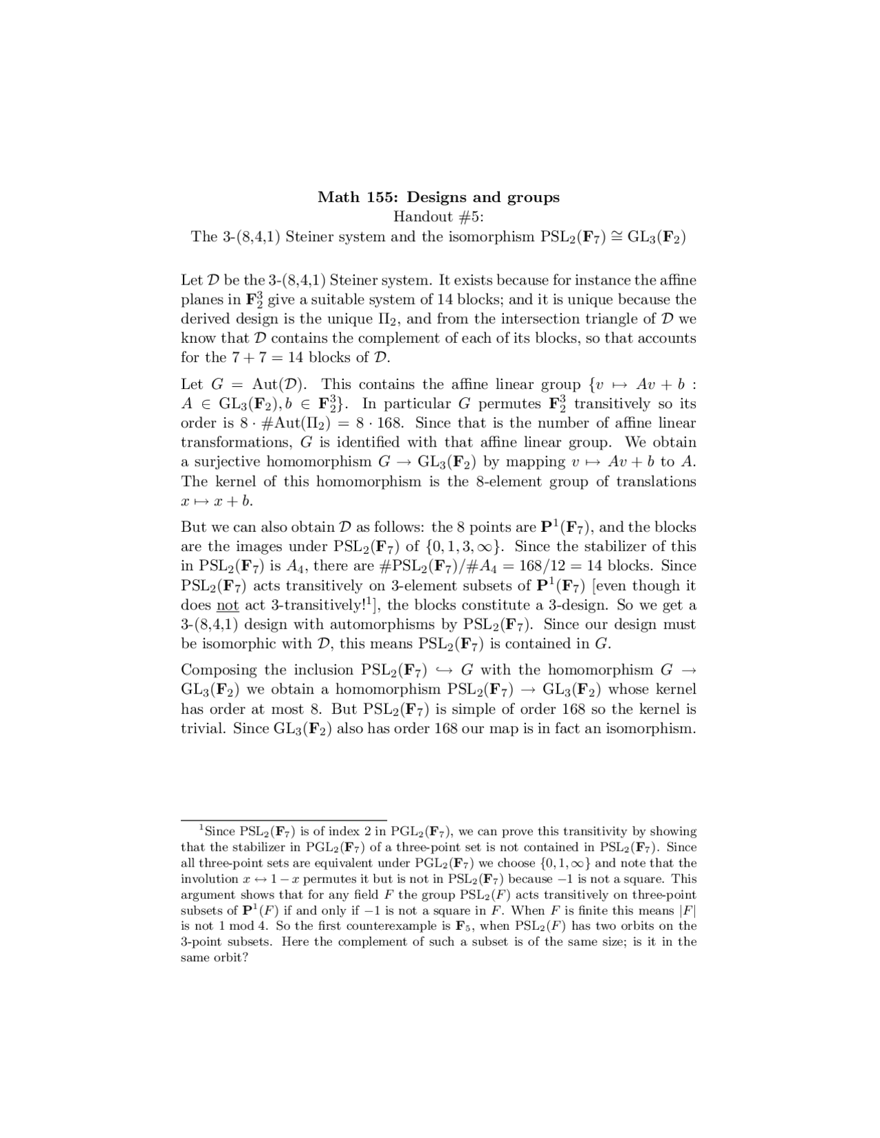 Design and Group 5, Lecture Notes - Mathematics | Study notes Designs ...