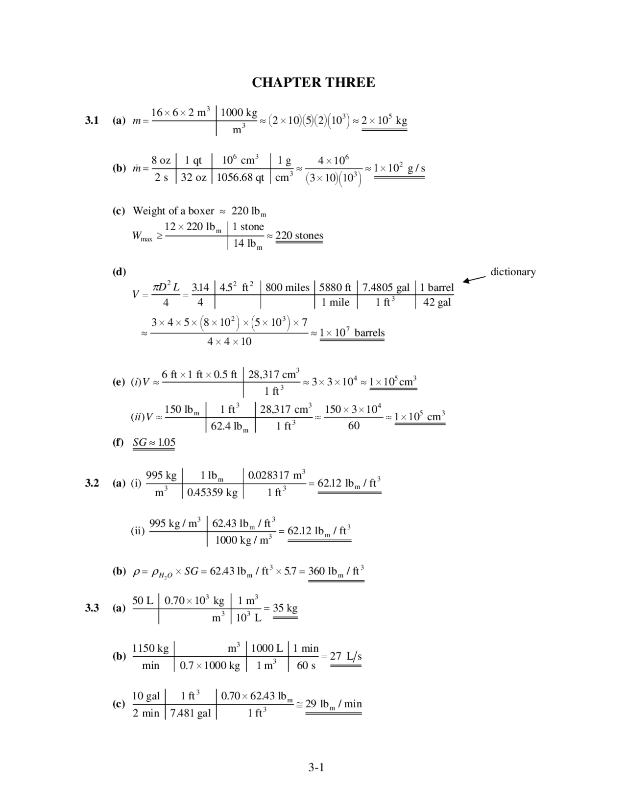 Solved Problems for Materials and Energy Balances Tools CHE 2114