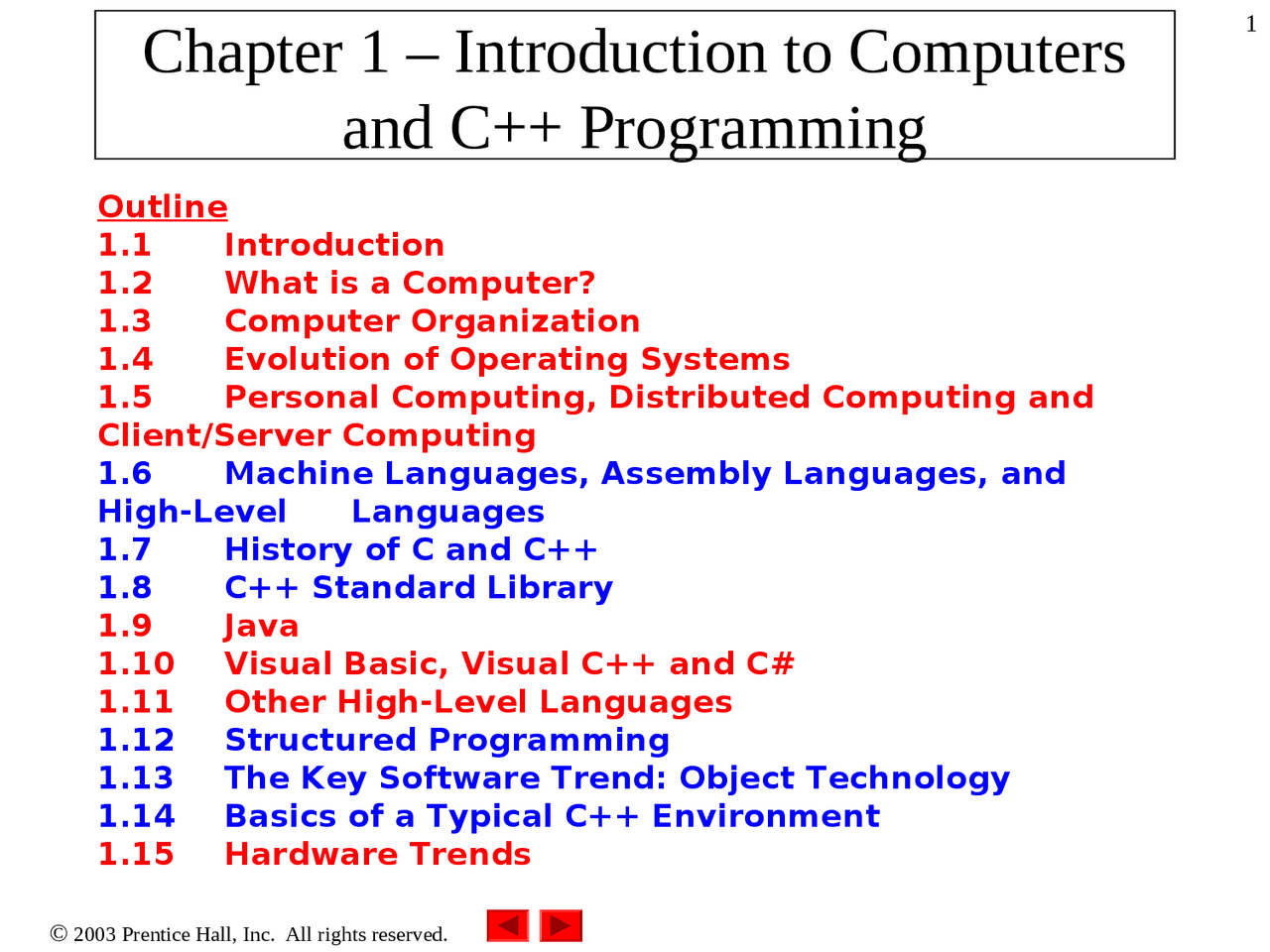 Review for Introduction to Computers and C++ Programming' | CSCI 1730 ...