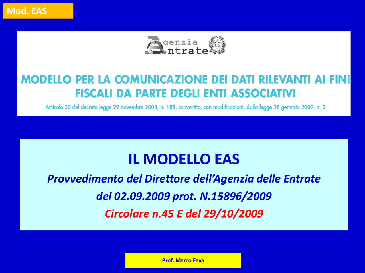 Modello Eas Agenzia Entrate : Modello Eas: variazioni 2024 da inviare ...