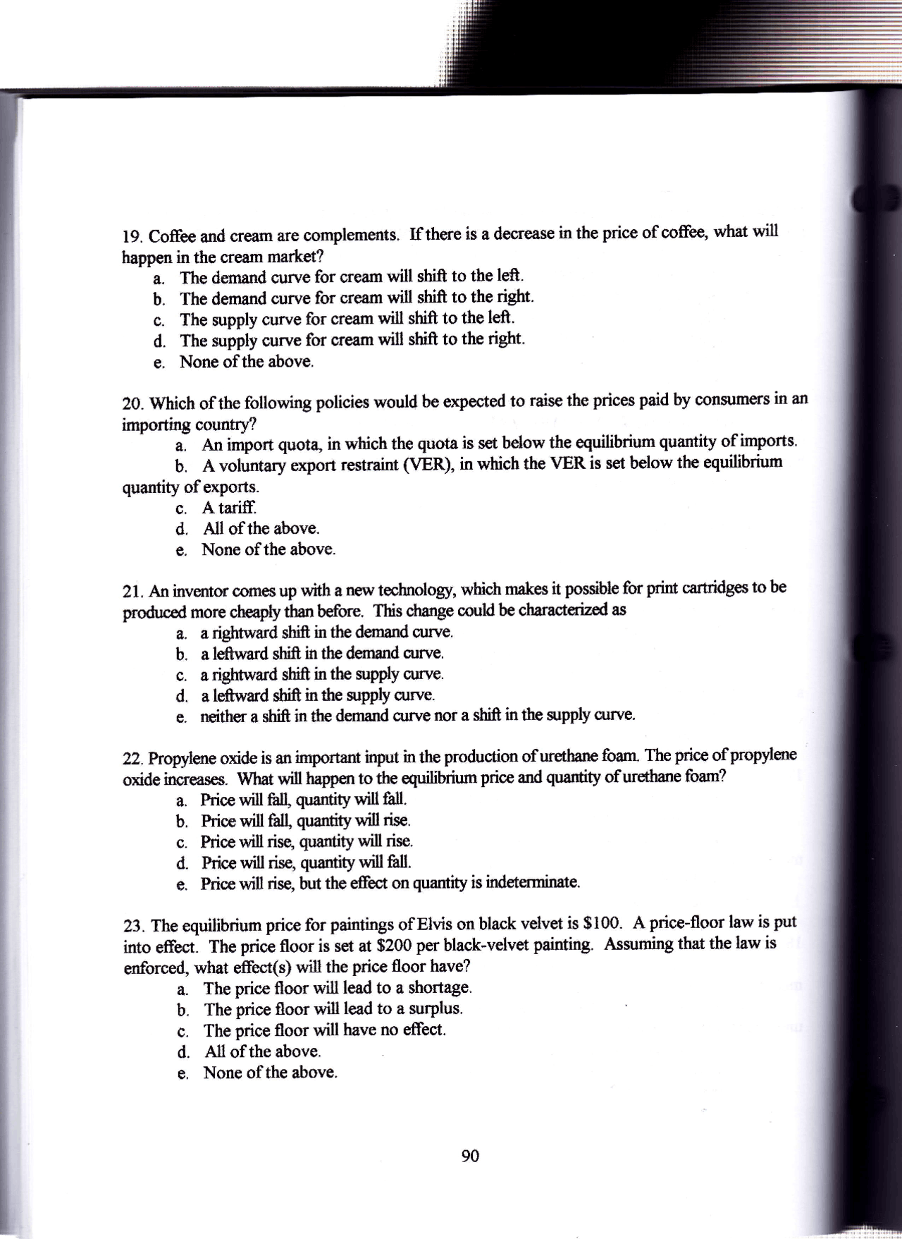 4 Multiple Choice Questions on Introduction to Microeconomics | EC 201 ...