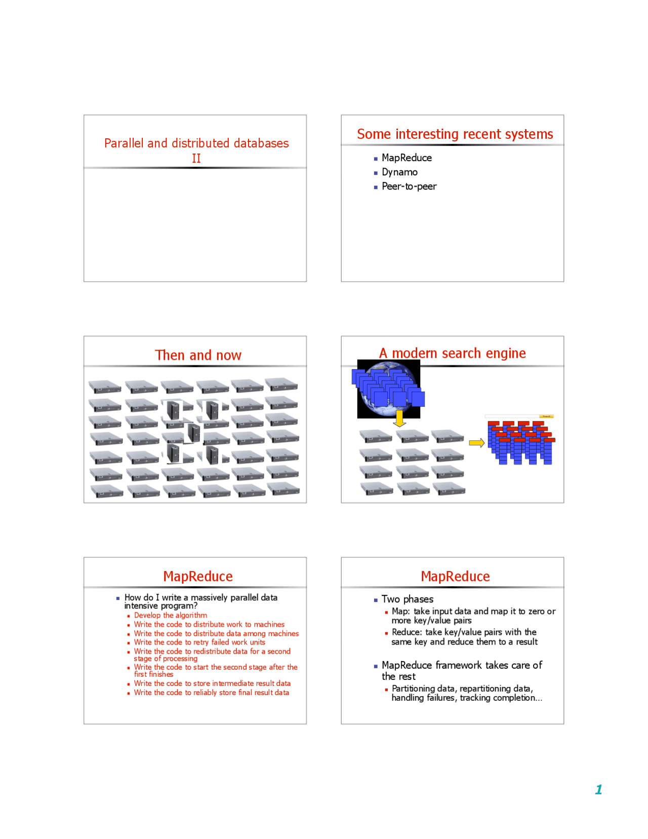 Parallel and Distributed Databases-Introduction to Database Systems ...