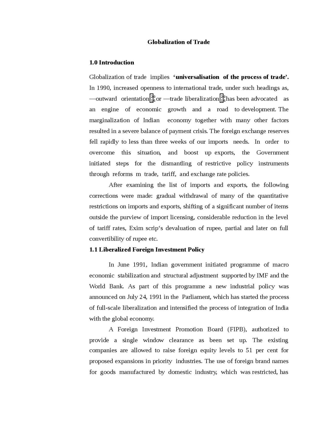 Global Financial Market - Globalization of Trade - Notes - Finance ...