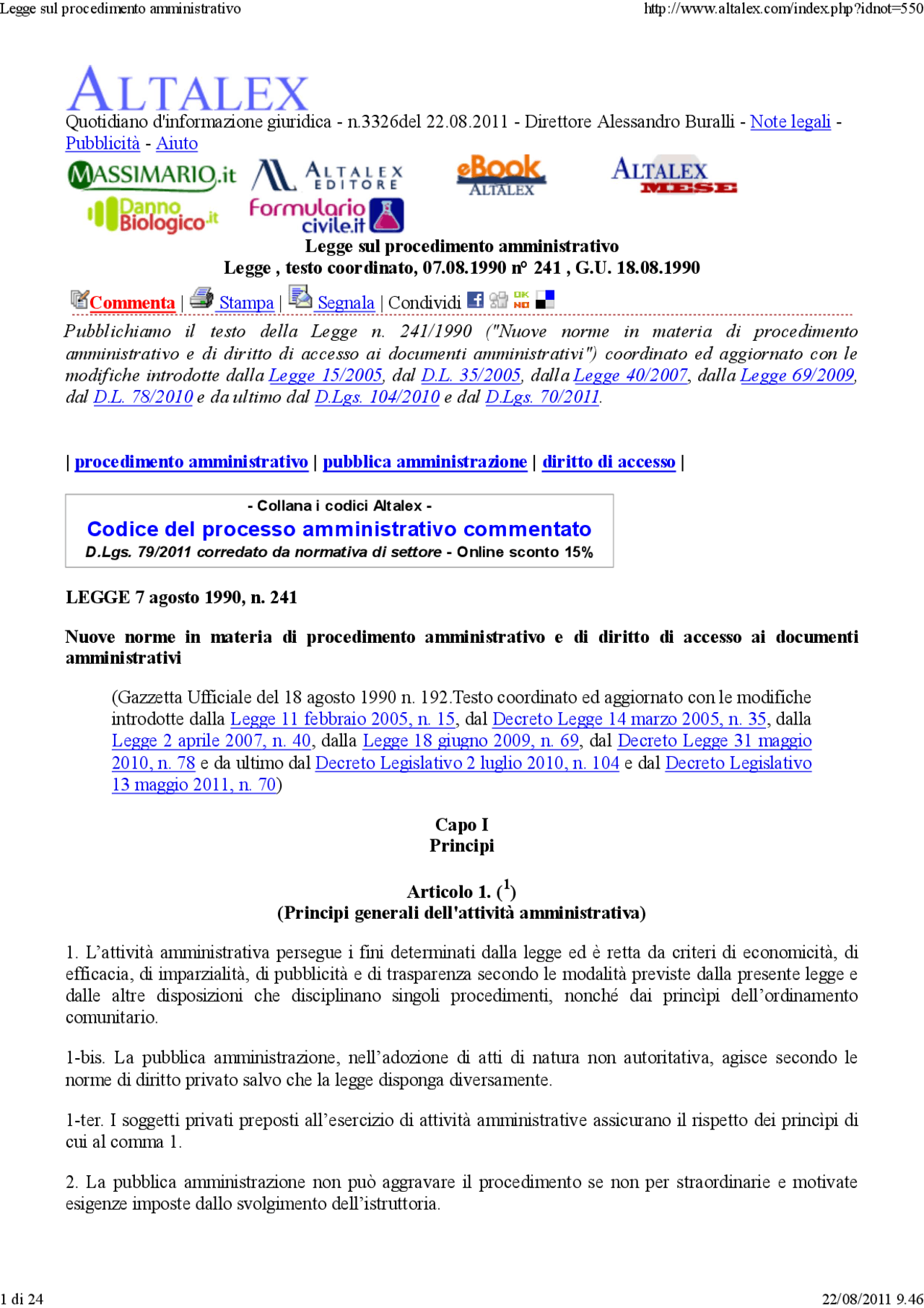 codice del processo amministrativo pdf