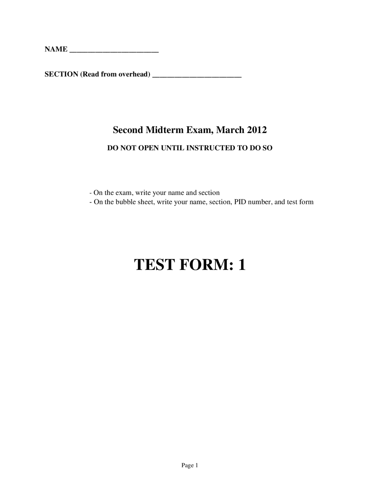 Midterm Exam 2 Questions - Introduction to Microeconomics | EC 201 ...