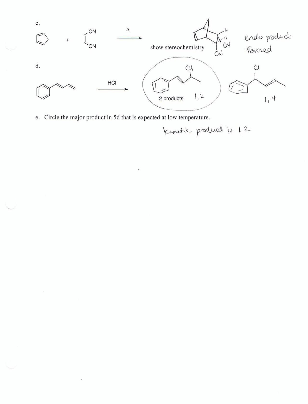 Solved Quiz 1 - Organic Chemistry II | CHEM 3020 - Docsity