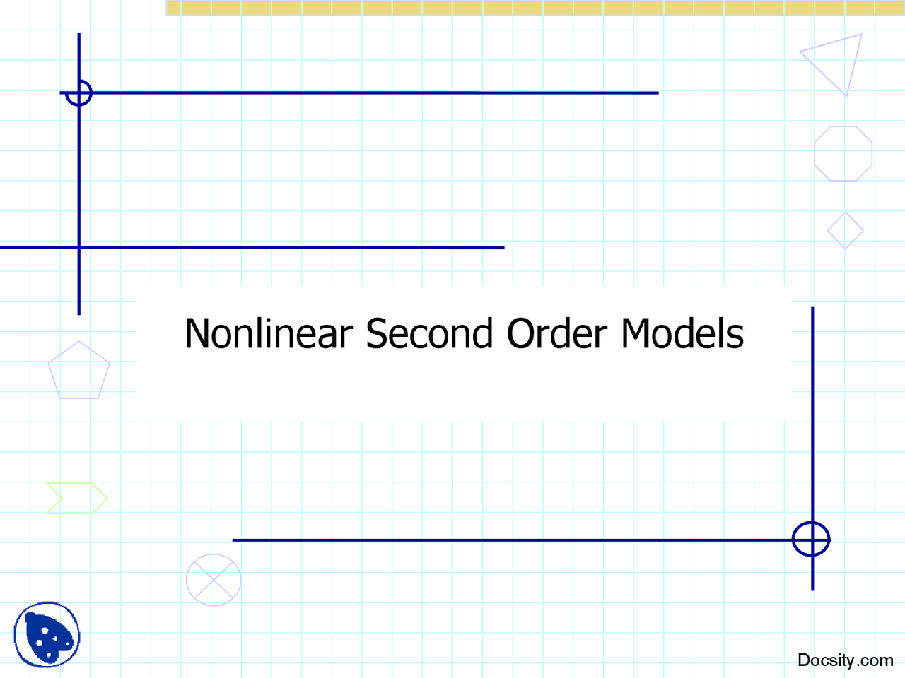 Nonlinear Second Order Models Part 1-Simulations in Statistical Physics ...