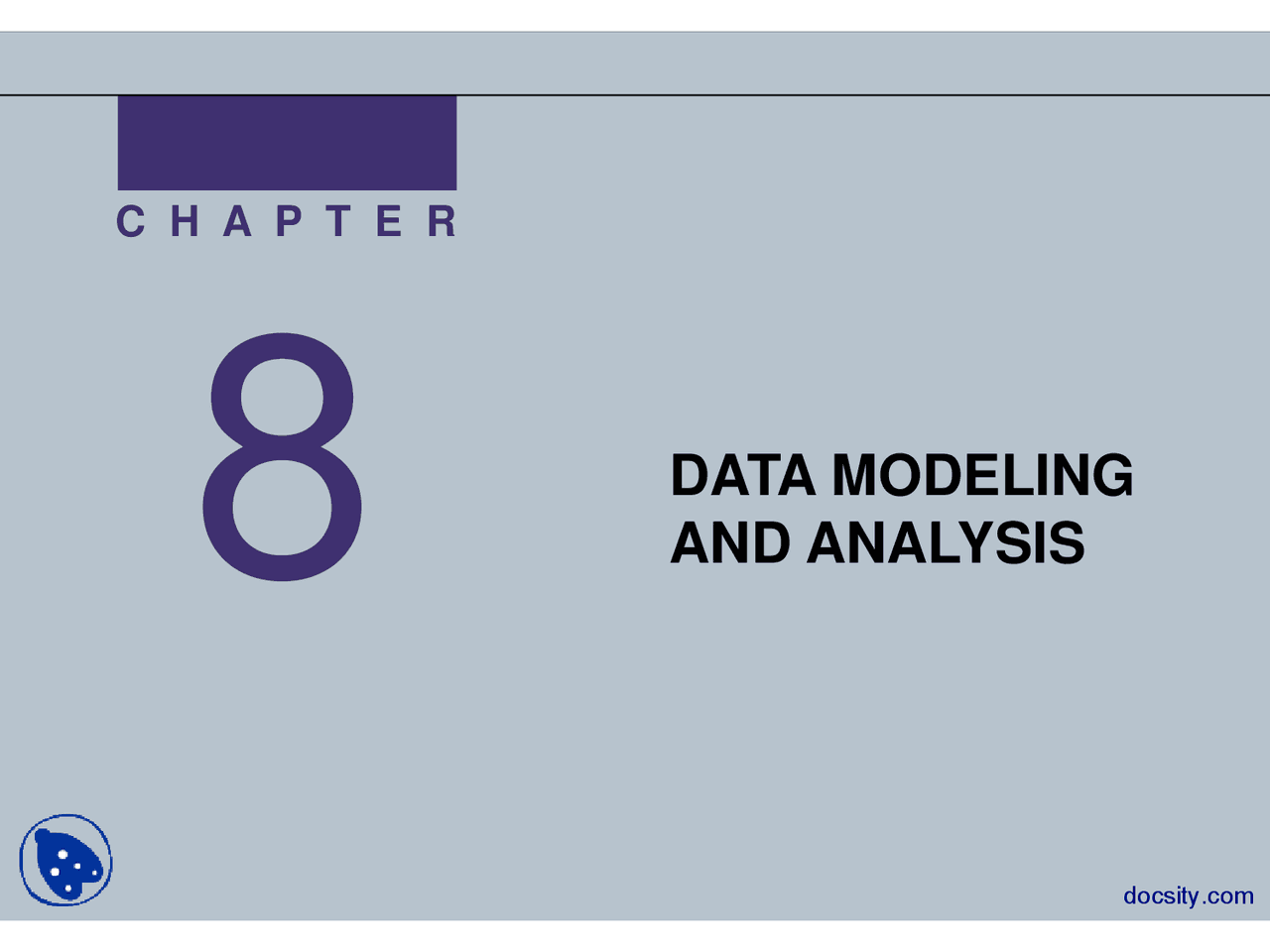 Data Modeling and Analysis Part 1-System Analysis and Design-Lecture ...