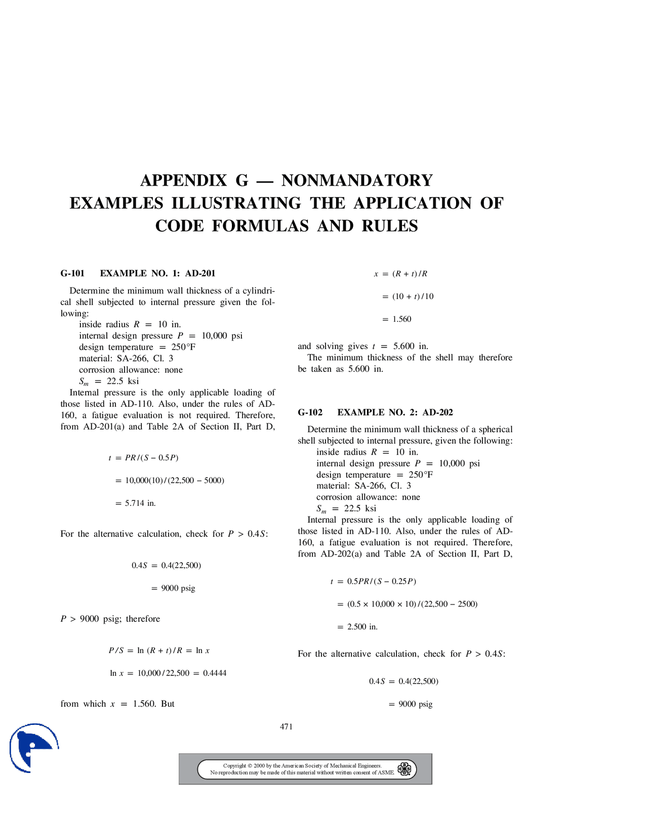 Codes and Formula Rules Examples-Boilers and Welding-Article - Docsity