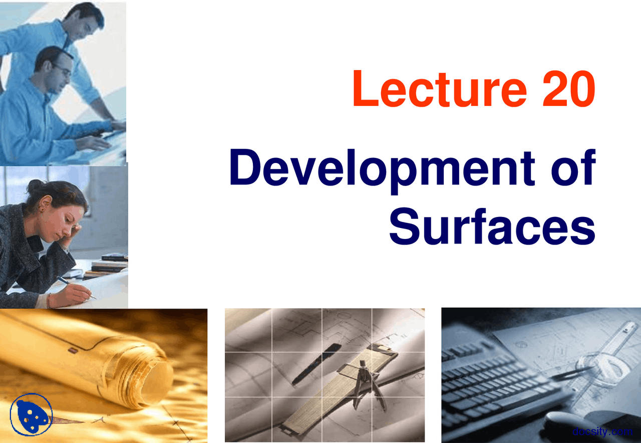Development Of Surfaces Engineering Drawing And Graphics Lecture Slides Development Of Surfaces Engineering Drawing And Graphics Lecture Slides