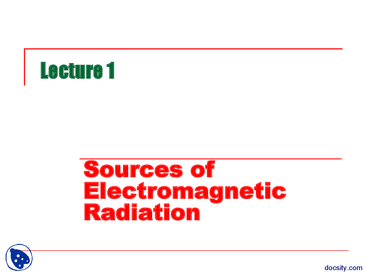 Gamma Sources-Elemental Analysis-Lecture Slides - Docsity