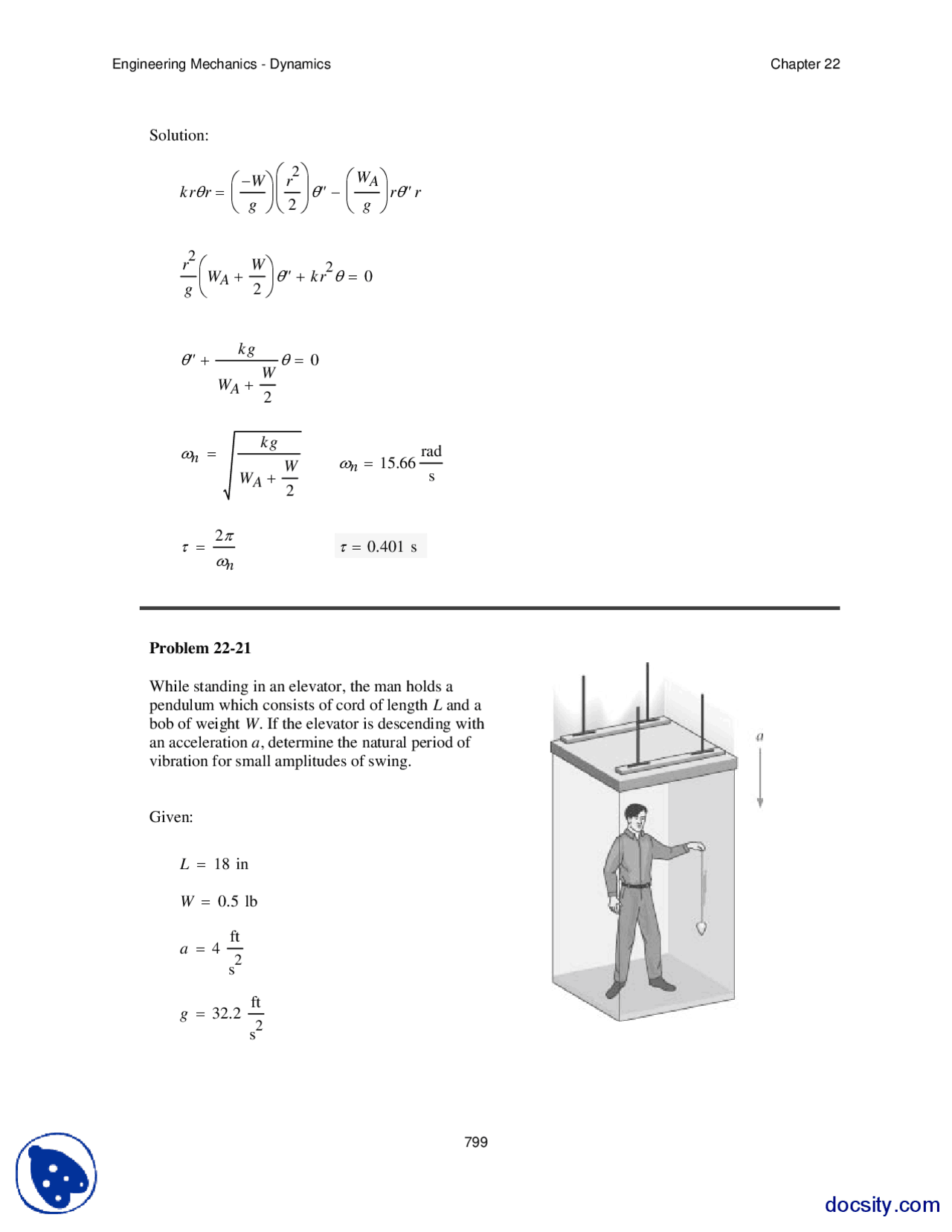 Spring Problems Part 3-Engineering Mechanics-Assignment Solution - Docsity