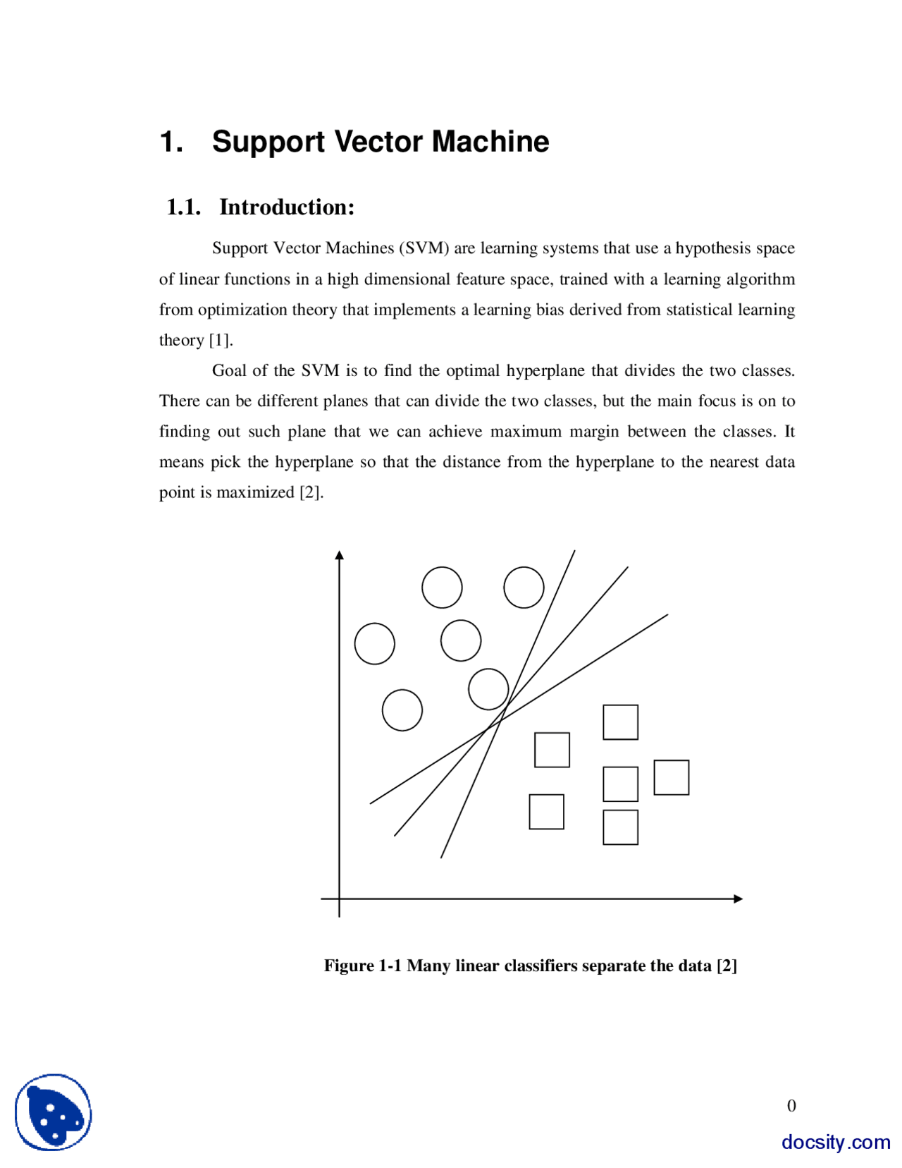 Support Vector Machine-Implementation and Application in Computer ...
