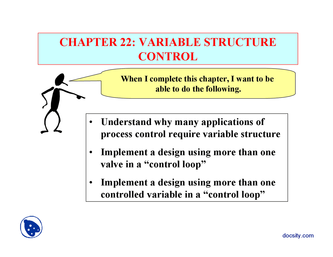 Variable Structure Control-Process Control-Lecture Slides | Slides ...