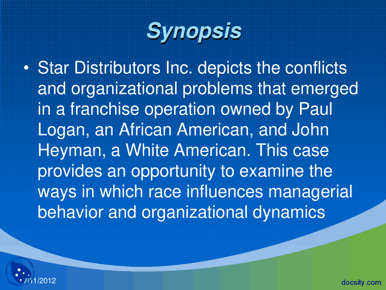 Star DistributorsDevelopment And Human Resource ManagementLecture