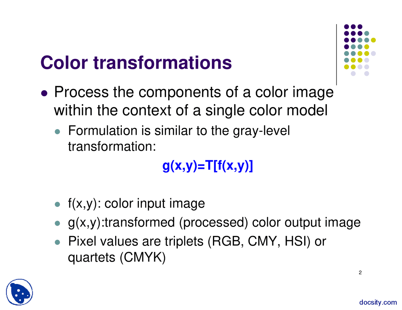 Color Transformations-Colors Pictures And Digital Image Processing ...
