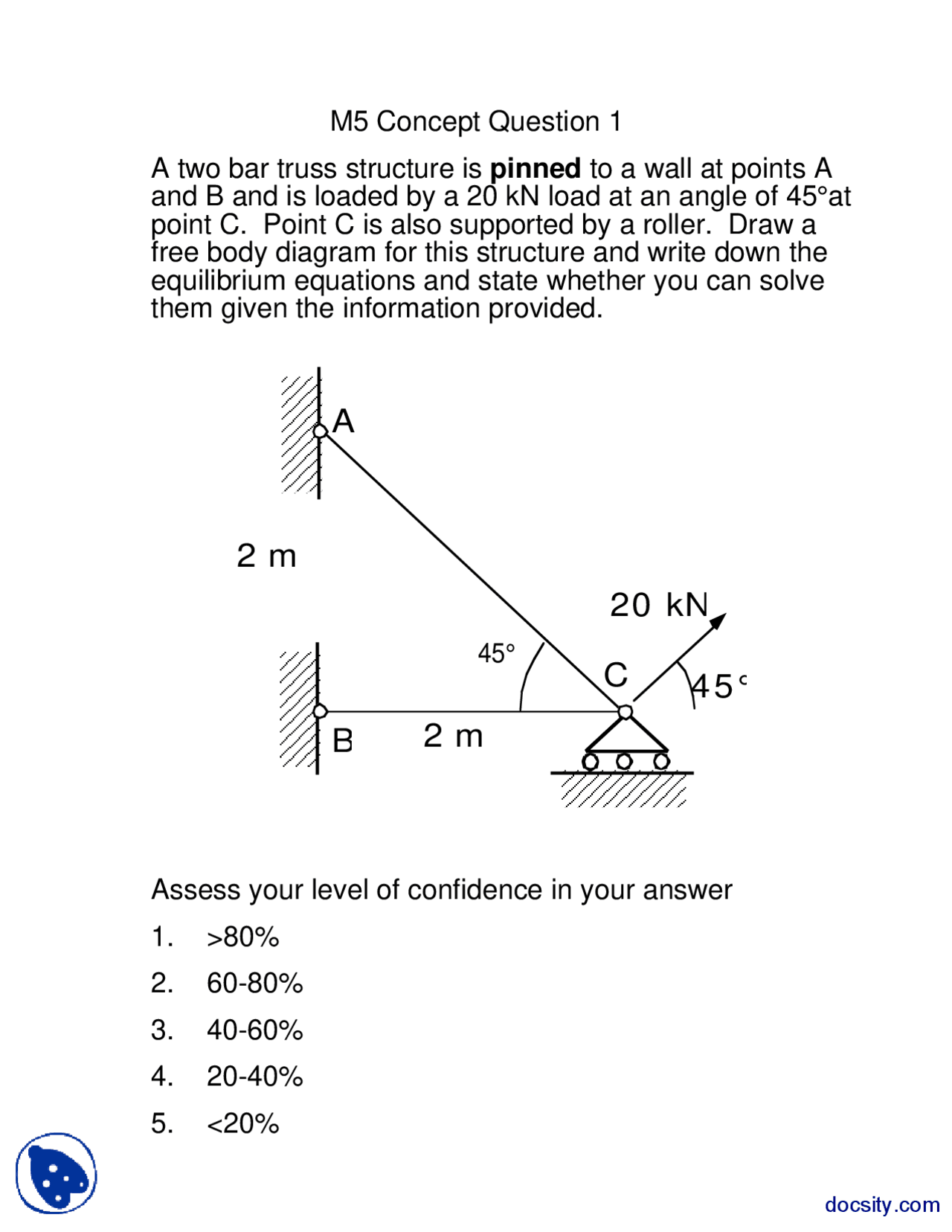 Concept Question Part 23-Structure of Materials-Lecture Handout - Docsity