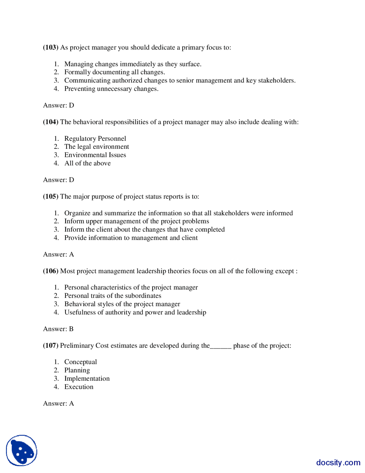 Regulatory Personnel, Environmental Issues-Engineering Project ...