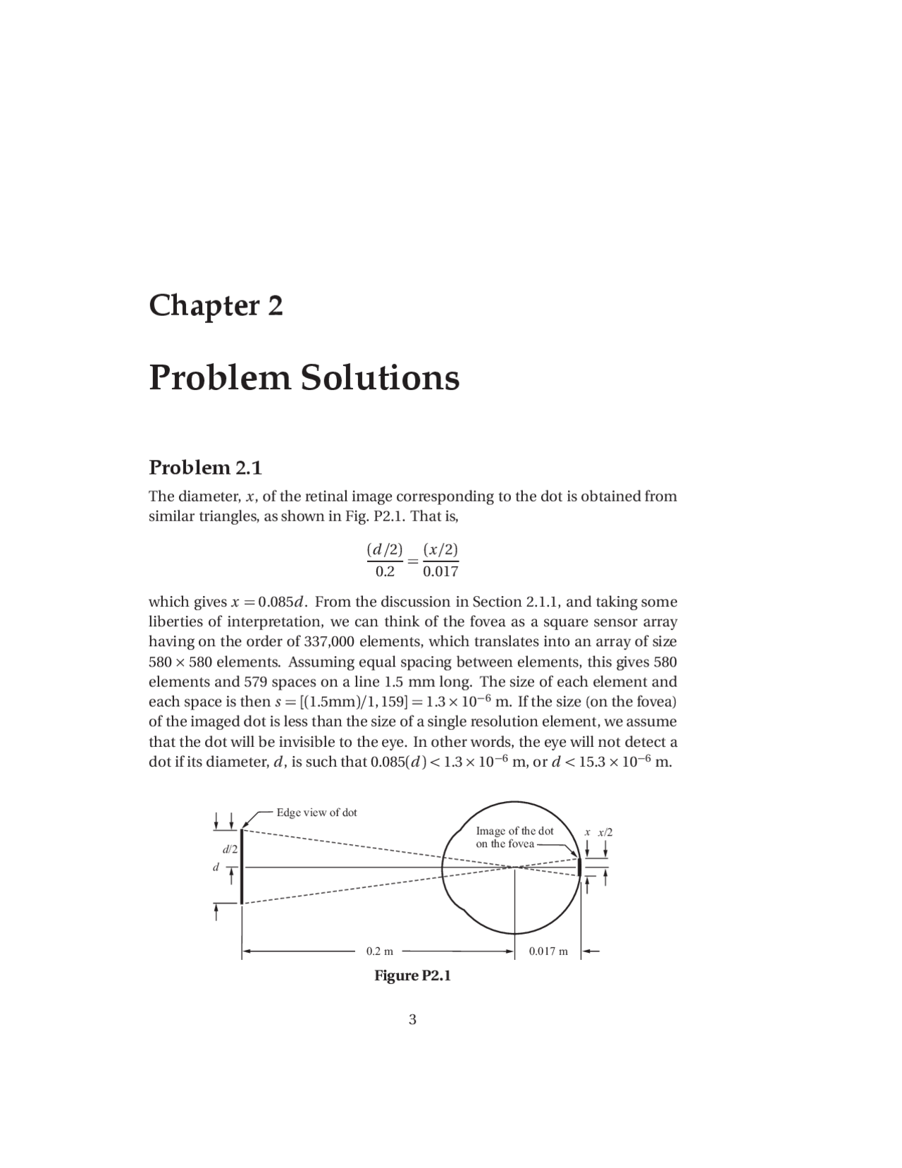 Chapter 2 Part 1-Digital Image Processing-Solution Manual | Exercises ...